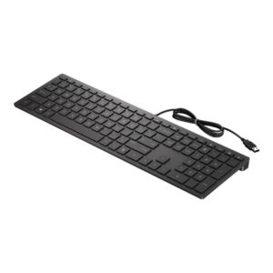 HP Pavilion Wired Keyboard 300 - Tastatur - Nordisk - Sort