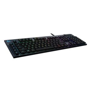 Logitech G815 LIGHTSYNC RGB GL Tactile - US - Gaming Tastatur - Amerikansk engelsk - Sort