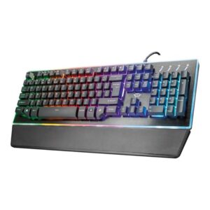 Trust Gaming GXT 860 Thura Semi-mechanical Keyboard - Tastatur - Nordisk - Sort