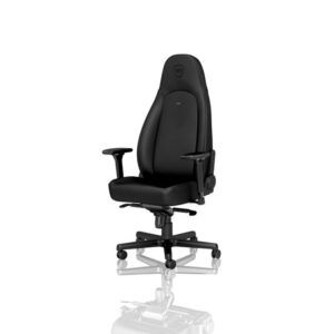 noblechairs ICON Black - Black Edition Gamer Stol - Sort - PU Læder - Op til 150 kg