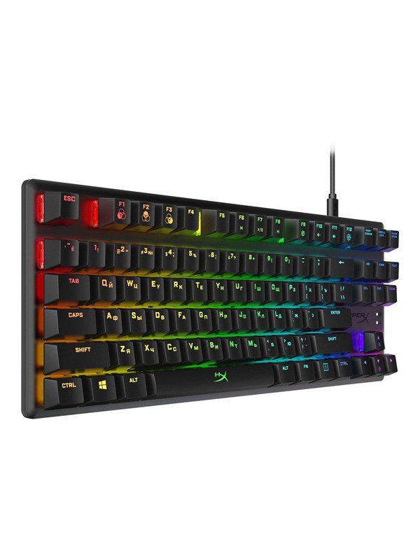 HP HyperX Alloy Origins Core - US - Gaming Tastatur - Uden Numpad - Amerikansk engelsk - Sort