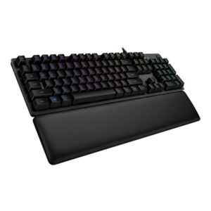 Logitech G513 Carbon RGB GX Brown - UK - Gaming Tastatur - Engelsk - UK - Sort