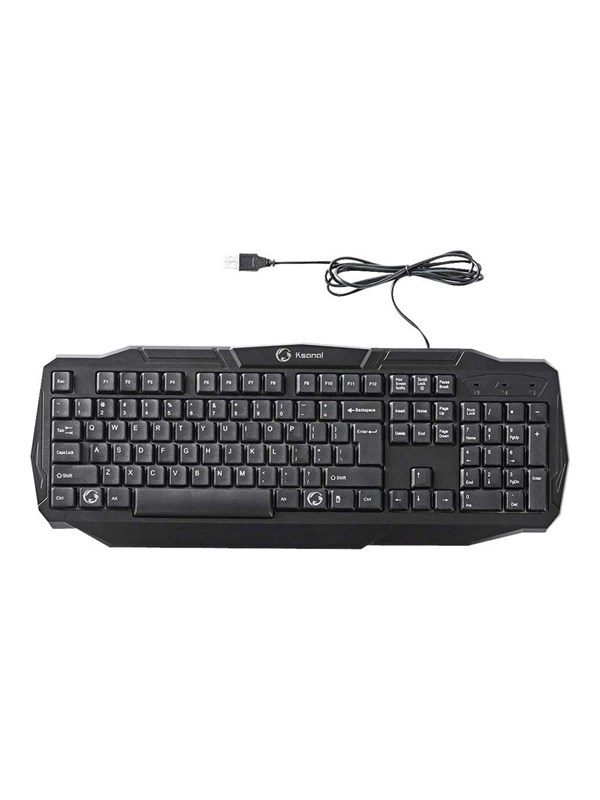 Nedis Gaming - Tastatur - Sort