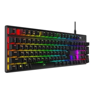 HyperX Alloy Origins - Red - US - Gaming Tastatur - Amerikansk engelsk - Sort