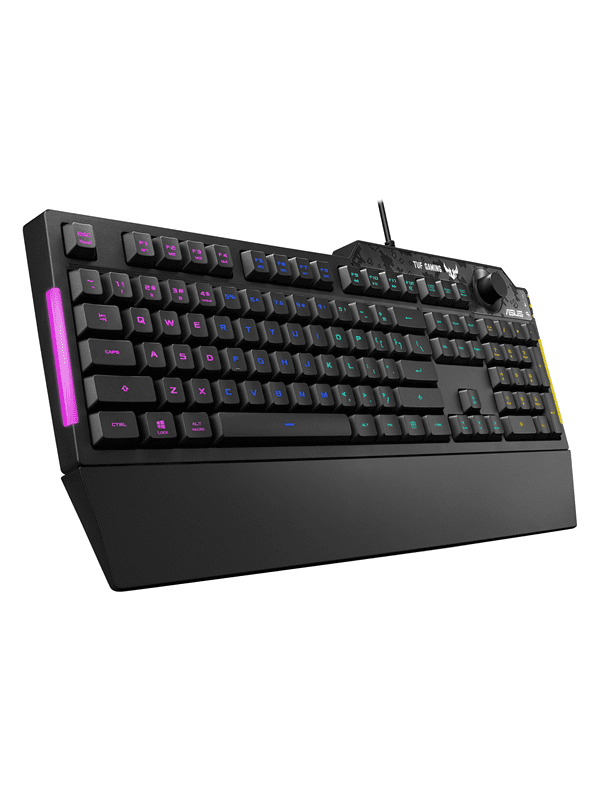 ASUS TUF Gaming K1 - Nordic Layout - Gaming Tastatur - Nordisk - Sort