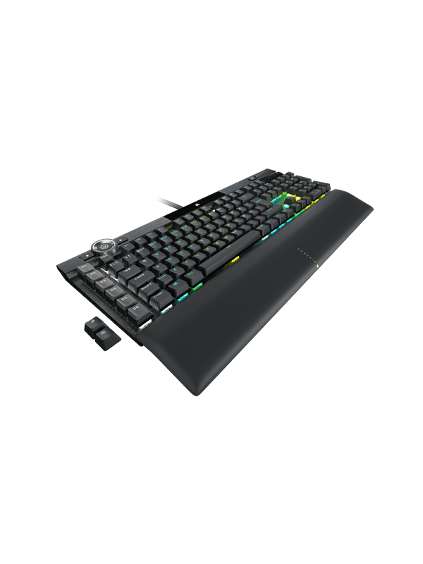 Corsair K100 RGB - MX Speed - Gaming Tastatur - Nordisk - Sort