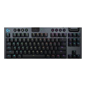 Logitech G915 TKL LIGHTSPEED Wireless GL Linear - Gaming Tastatur - Uden Numpad - Amerikansk engelsk - Sort