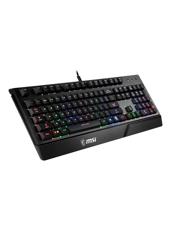 MSI Vigor GK20 - Gaming Tastatur - Amerikansk engelsk - Sort