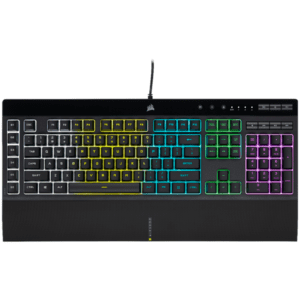 Corsair K55 RGB PRO - Gaming Tastatur - Nordisk - Sort