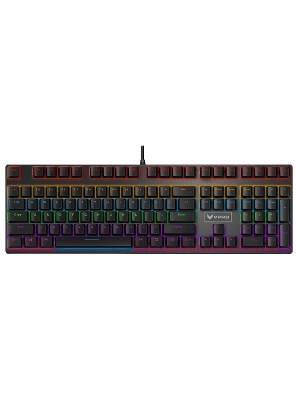 RAPOO VPRO V700S - Gaming Tastatur - Nordisk - Sort