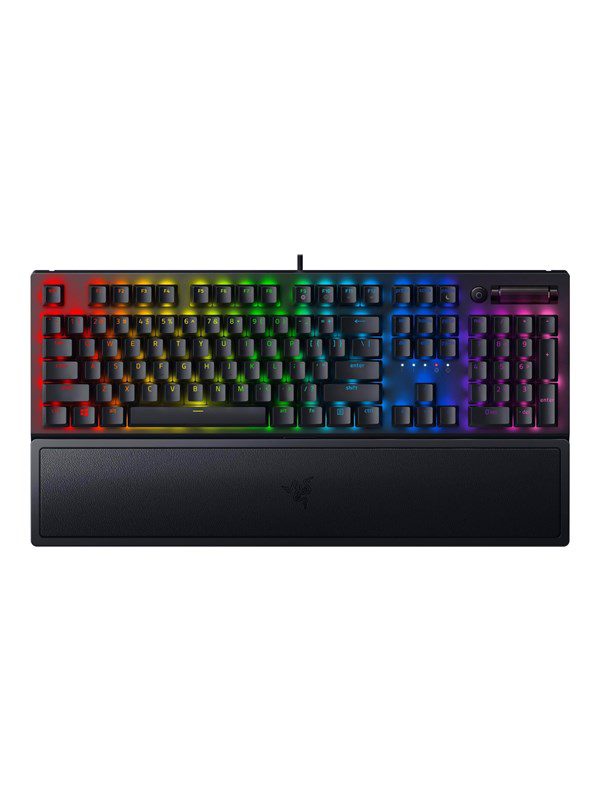 Razer BlackWidow V3 - Green switch - ND - Gaming Tastatur - Nordisk - Sort