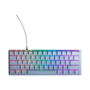 Razer Huntsman Mini Clicky - Mercury - US - Gaming Tastatur - Uden Numpad - Amerikansk engelsk - Hvid