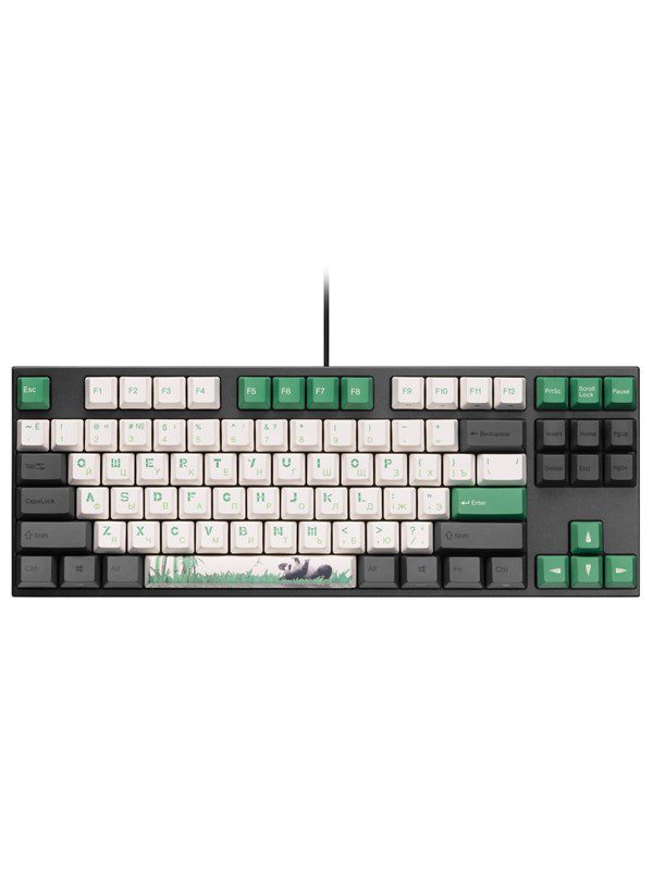 Varmilo VEM88 Panda R2 V2 - EC Sakura - Gaming Tastatur - Uden Numpad - Nordisk - Sort