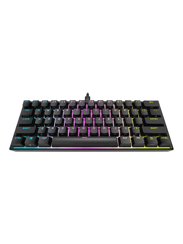 Corsair Gaming K65 RGB MINI - Tastatur - Amerikansk engelsk - Sort
