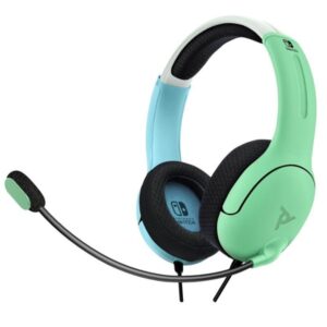 PDP LVL40 Wired Stereo Gaming Headset: Aloha Blue & Green - Headset - Nintendo Switch
