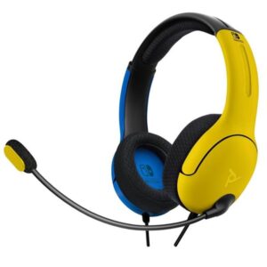 PDP LVL40 Wired Stereo Gaming Headset: Wildcat Yellow & Blue - Headset - Nintendo Switch