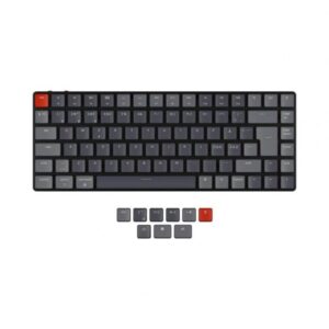 Keychron K3 RGB V2 - Low profile - Optical Brown hot-swappable - Gaming Tastatur - Uden Numpad - Nordisk - Sort