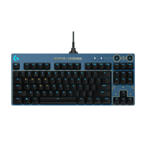 Logitech G PRO Mechanical Gaming Keyboard League of Legends Edition - Gaming Tastatur - Uden Numpad - Nordisk - Sort