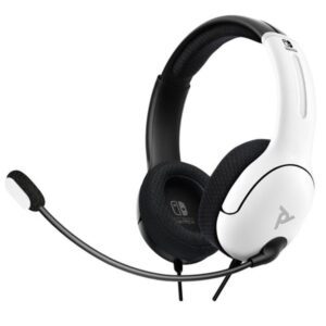 PDP LVL40 Wired Stereo Headset - Black/White - Headset - Nintendo Switch