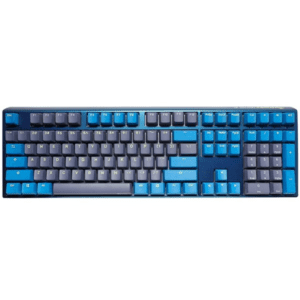 Ducky One 3 Daybreak Full Size MX Silver - ND - Gaming Tastatur - Nordisk - Blå