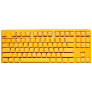 Ducky One 3 Yellow TKL MX Silver - ND - Gaming Tastatur - Uden Numpad - Nordisk - Gul