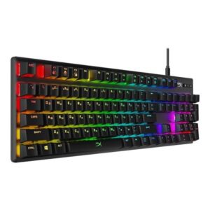 HyperX Alloy Origins - Aqua - US - Gaming Tastatur - Amerikansk engelsk - Sort