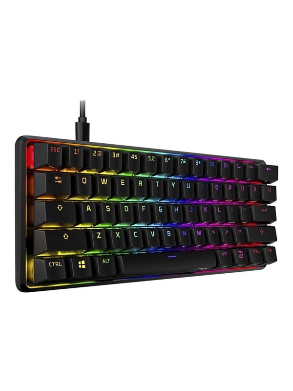 HyperX Alloy Origins 60 - Gaming Tastatur - Amerikansk engelsk - Sort