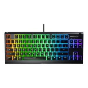 SteelSeries Apex 3 TKL - Tastatur - Amerikansk engelsk - Sort