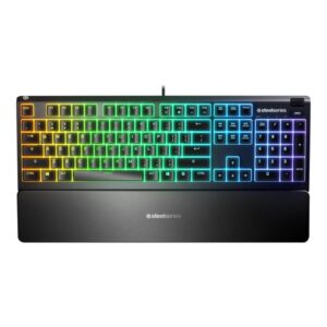 SteelSeries Apex 3 - Tastatur - Amerikansk engelsk - Sort