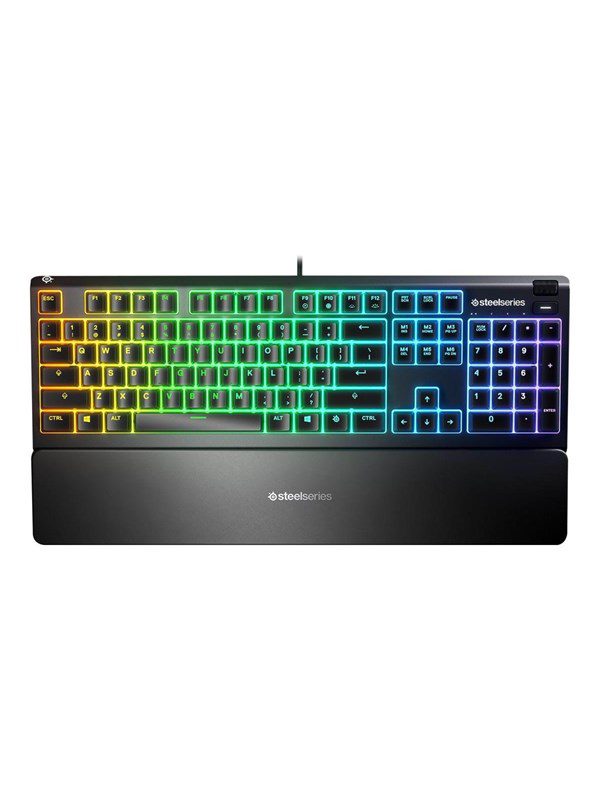 SteelSeries Apex 3 - Tastatur - Amerikansk engelsk - Sort