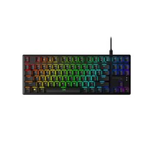 HyperX Alloy Origins Core - Blue - US - Gaming Tastatur - Uden Numpad - Amerikansk engelsk - Sort