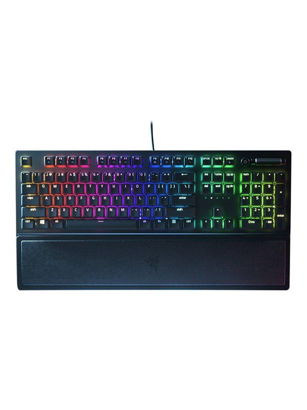 Razer BlackWidow V3 - Yellow - US - Gaming Tastatur - Amerikansk engelsk - Sort