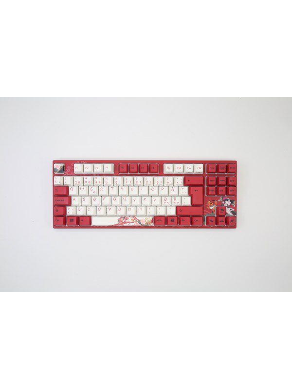 Varmilo VEA88 Koi V2 - MX Silent Red - Gaming Tastatur - Uden Numpad - Nordisk - Rød