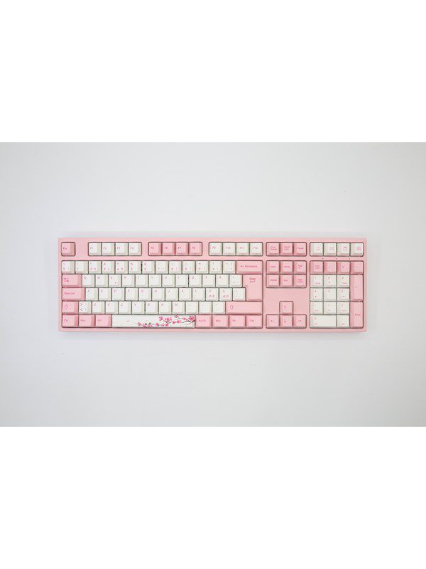 Varmilo VEA109 Sakura V2 - MX Brown - Gaming Tastatur - Nordisk - Pink