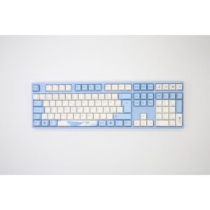 Varmilo VEA109 Sea Melody V2 - MX Silent Red - Gaming Tastatur - Nordisk - Blå