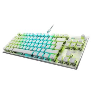 ROCCAT Vulcan TKL Pro White - Linear Red Switch - ND - Gaming Tastatur - Nordisk - Hvid