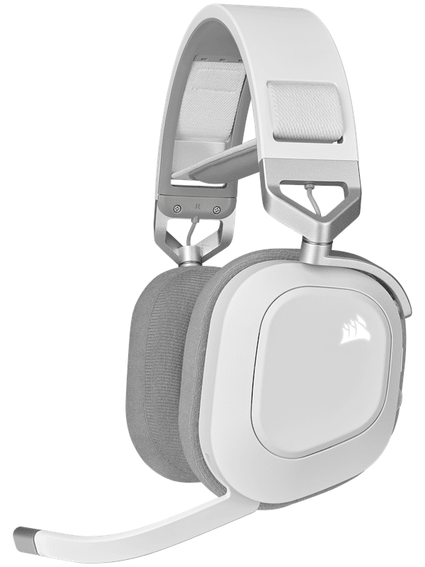 Corsair HS80 RGB Wireless - White