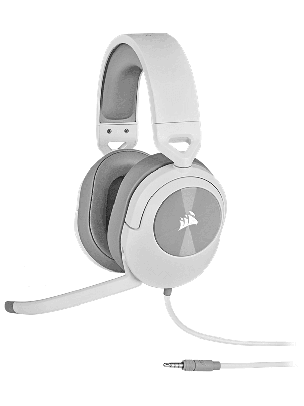 Corsair HS55 STEREO Gaming Headset - White