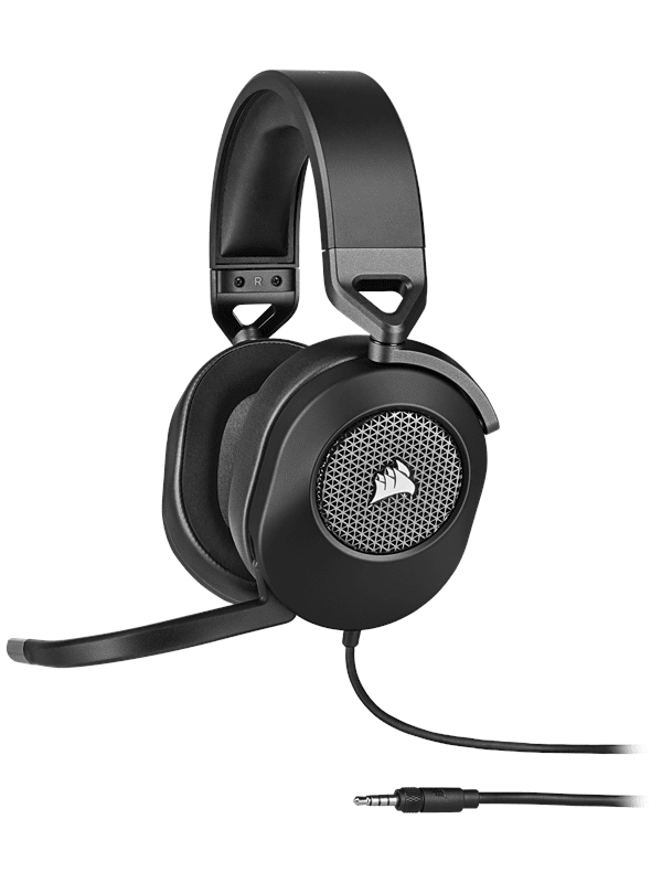 Corsair HS65 SURROUND Gaming Headset - Carbon