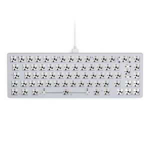 Glorious GMMK 2 - Compact 65% - Barebone - ISO - White - Gaming Tastatur - Uden Numpad - Universal - Hvid