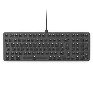 Glorious GMMK 2 - Full-Size 96% - Barebone - ISO - Black - Gaming Tastatur - Universal - Sort