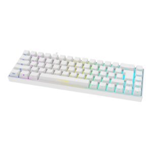 DELTACO GAMING WK95R Wireless Keyboard (UK) - Tastatur - Engelsk - UK - Hvid