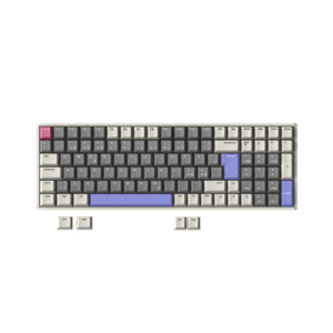IQUNIX F97 Variable X Wireless-RGB Cherry Brown - Gaming Tastatur - Nordisk - Grå