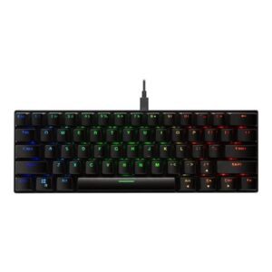 DELTACO GAMING mini mechanical keyboard - Tastatur - Amerikansk engelsk - Sort