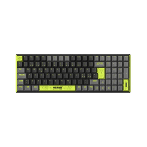 IQUNIX F97 TypingLab Wireless-RGB Cherry Brown - Gaming Tastatur - Nordisk - Sort