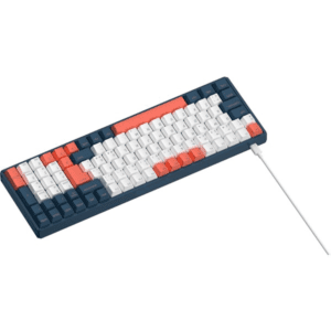 IQUNIX F97 Coral Sea Wireless-RGB Cherry Brown - Gaming Tastatur - Nordisk - Blå