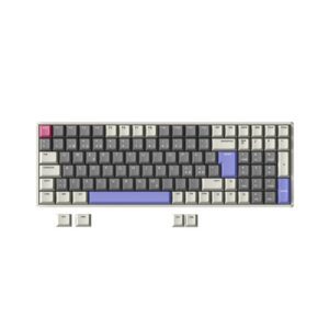 IQUNIX F97 Variable X Wireless-RGB TTC Gold Pink - Gaming Tastatur - Nordisk - Grå