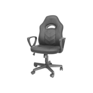 DELTACO GAMING DC110 Junior Gaming Chair Gamer Stol - Sort - PU Læder - Op til 90 kg