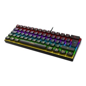 DELTACO GAMING mini mechanical keyboard (UK) - Tastatur - Engelsk - UK - Sort