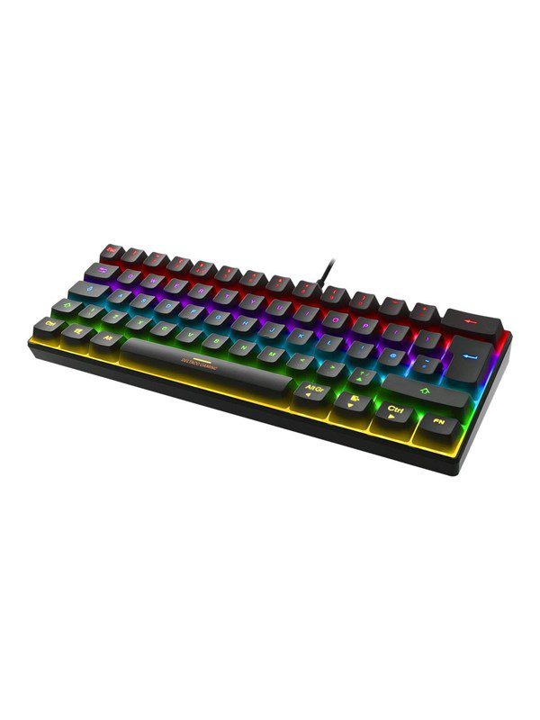 DELTACO GAMING mini mechanical keyboard (UK) - Tastatur - Engelsk - UK - Sort